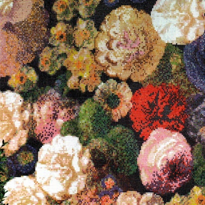 Bisazza Decorations 'Bouquet' Italian Glass Mosaic Tiles-0