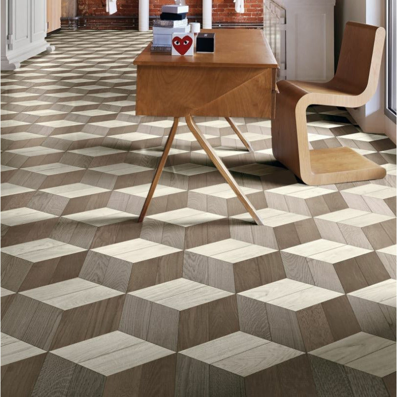 Bisazza Wood Collection Studio Job 'Escalier Classique' Flooring -10173