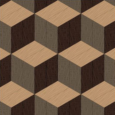 Bisazza Wood Collection Studio Job 'Escalier Classique' Flooring -0