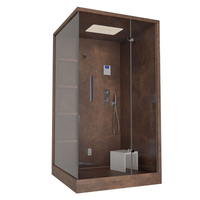 Jaquar Artize Brown Quadro Steam Cabin