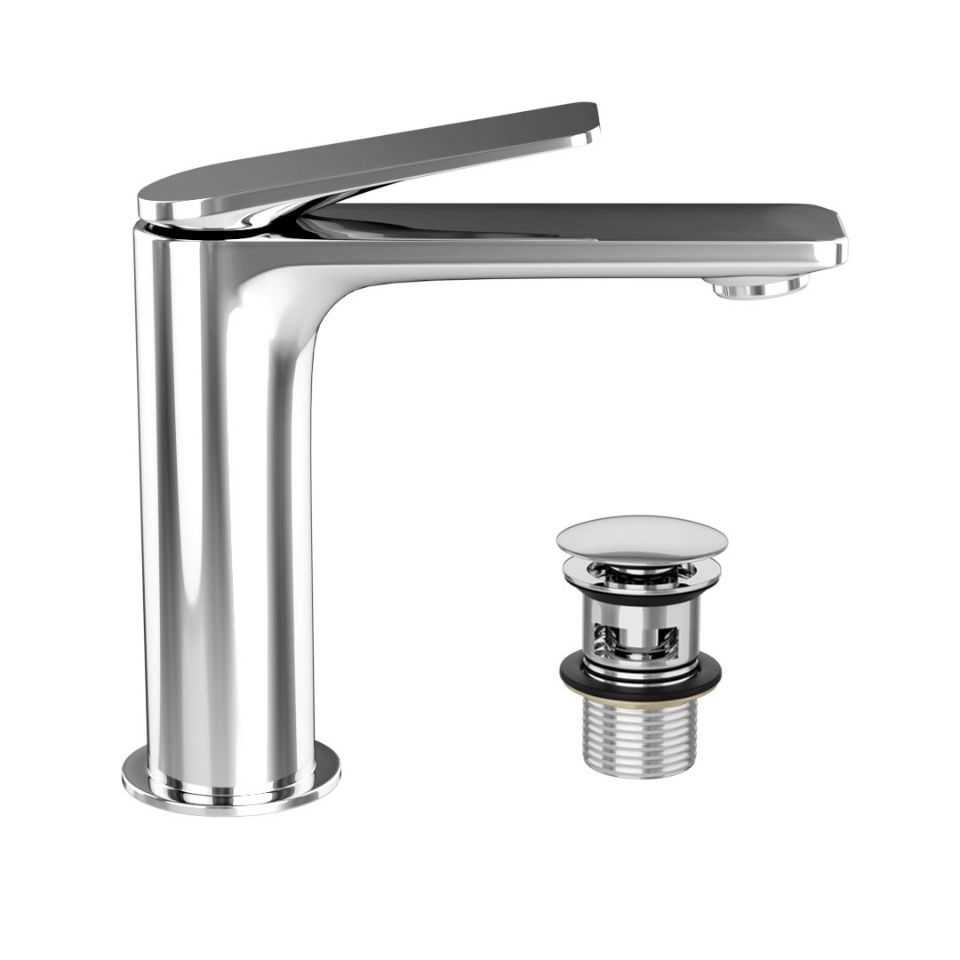 Jaquar Laguna Semi Extended Mono Basin Mixer With Click Clack Waste