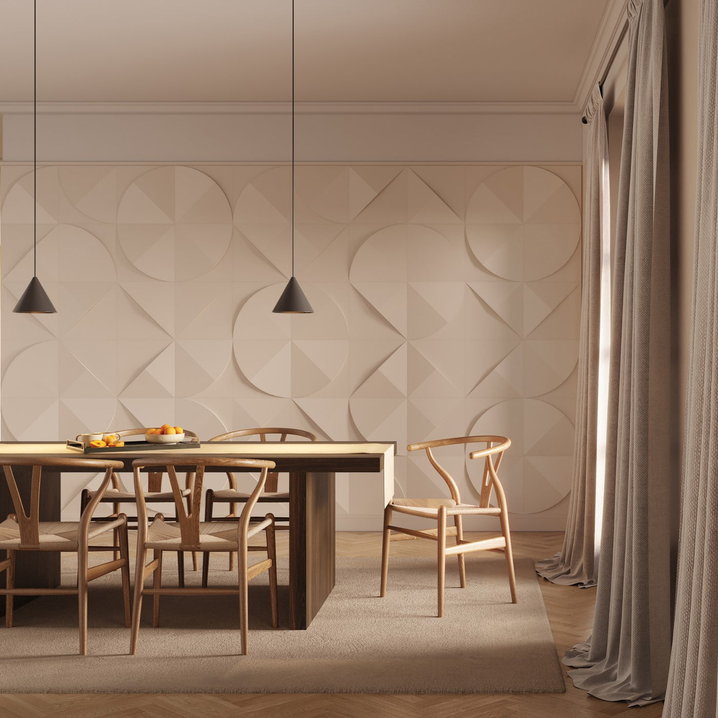 Noël & Marquet Canelé Curve Wall Tiles