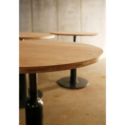 Heerenhuis Apollo Metal & Oak Laminated Coffee Table-8346