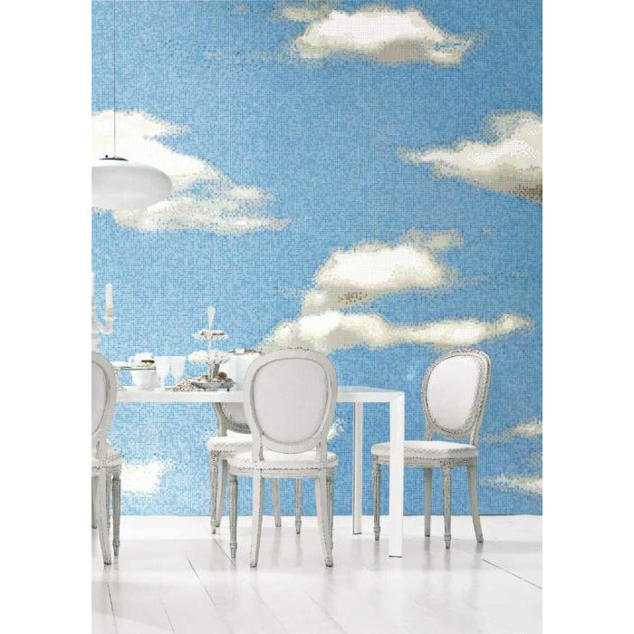 Bisazza Decorations 'Clouds' Italian Glass Mosaic Tiles-5793