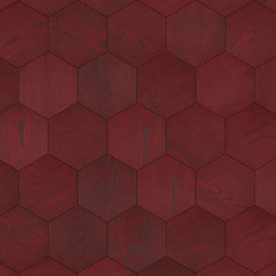 Bisazza Wood Collection, Colours 'Cherry (E)' Hexagon-0