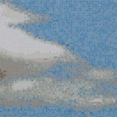 Bisazza Decorations 'Clouds' Italian Glass Mosaic Tiles-0