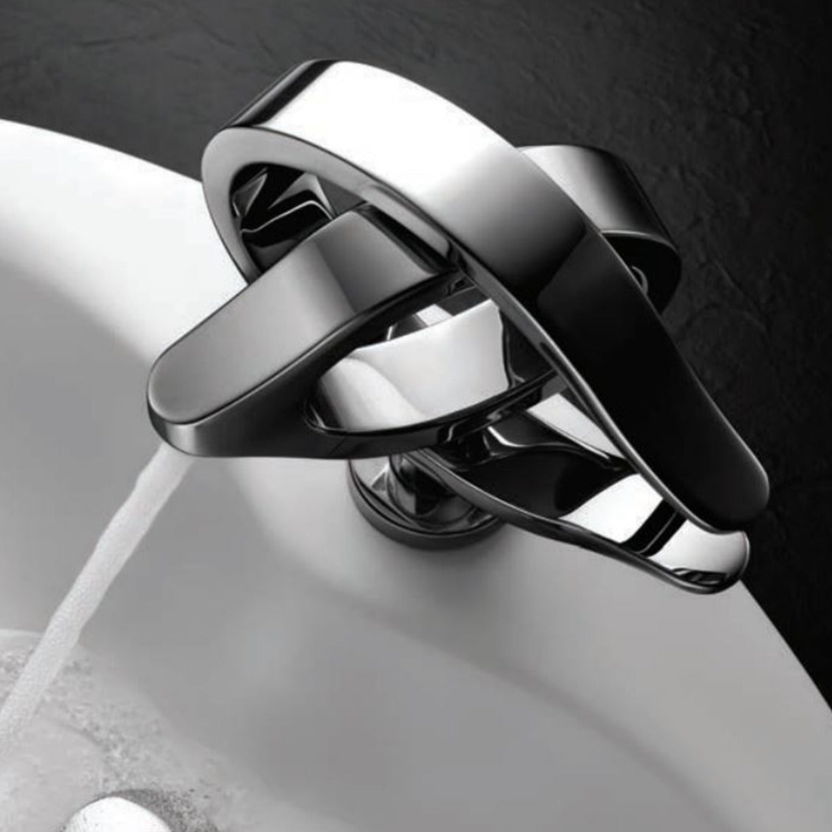 Jaquar Artize 'Tiaara' Deck Mounted Single Lever Basin Mixer without Popup Waste-13932