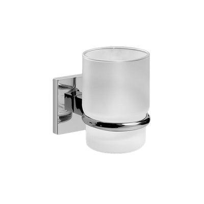 Graff Luna Wall Mounted Tumbler Holder. Available in Polished Chrome & Satin Nickel. Please see order options.