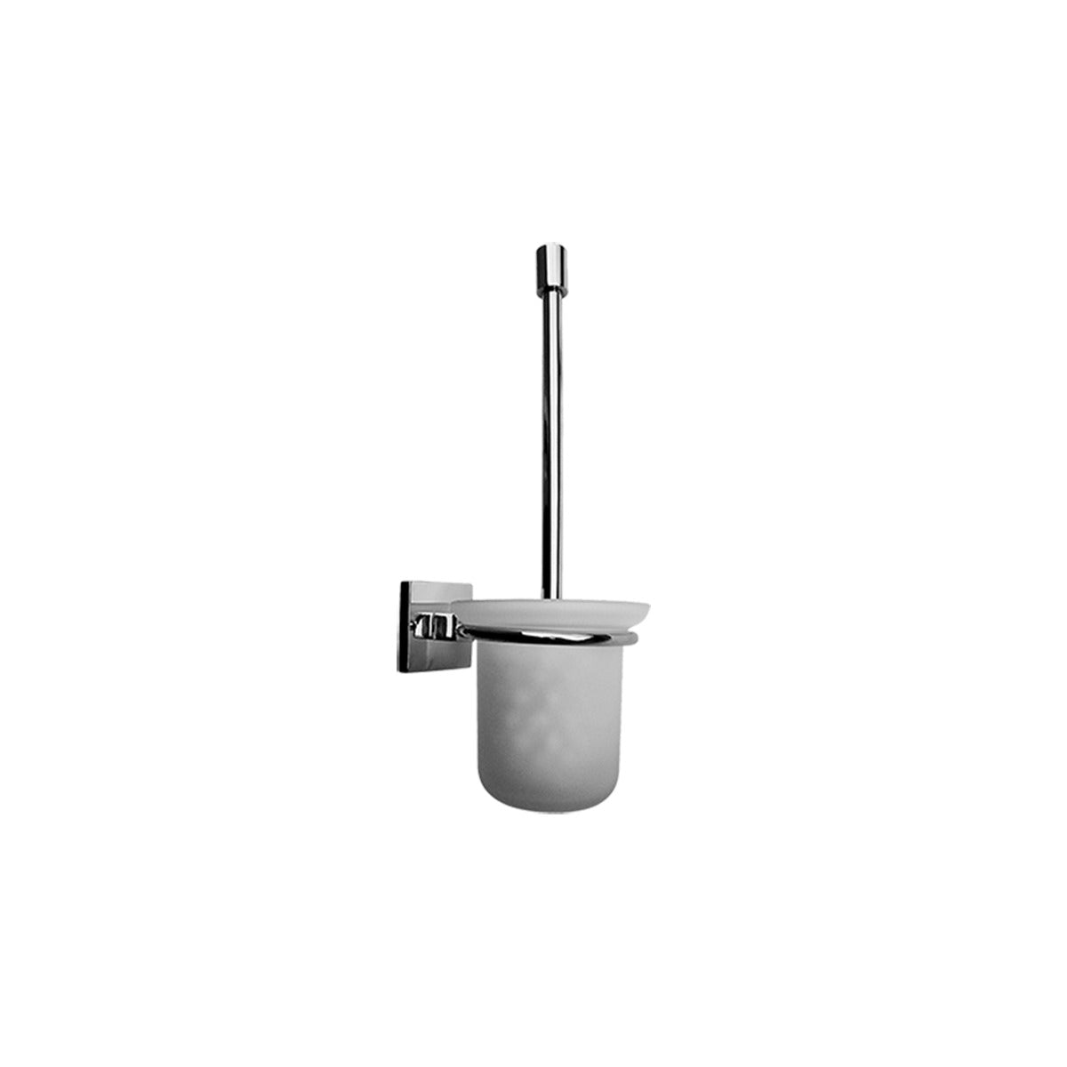 Graff Luna Wall Mounted Toilet Brush, Available in Polished Chrome, & Satin Nickel. Please see order options.