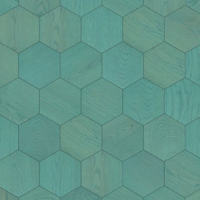 Bisazza Wood Collection, Colours 'Mint (E)' Hexagonal-0
