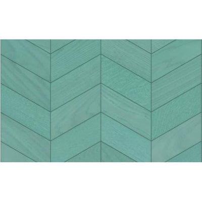 Bisazza Wood Collection, Colours 'Mint (S30-B)' Left Hand Block-10080