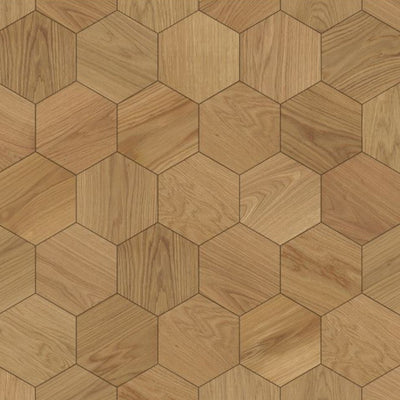 Bisazza Wood Collection, Colours 'Naturale (E)' Hexagonal-0