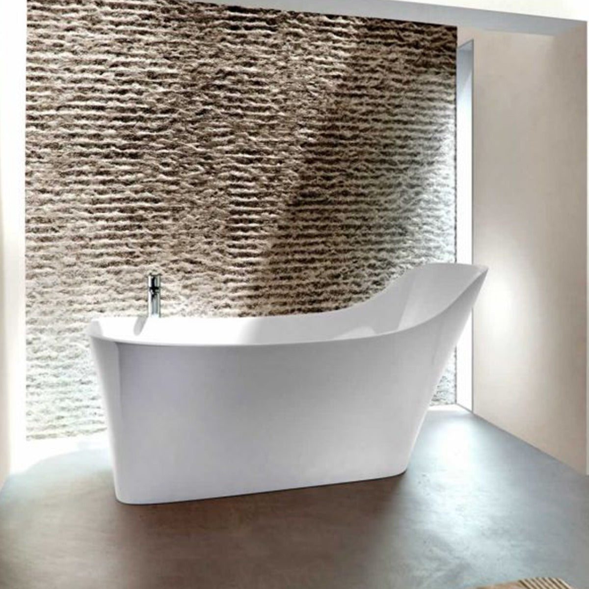 Clearwater, Natural Stone Nebbia Bath-0