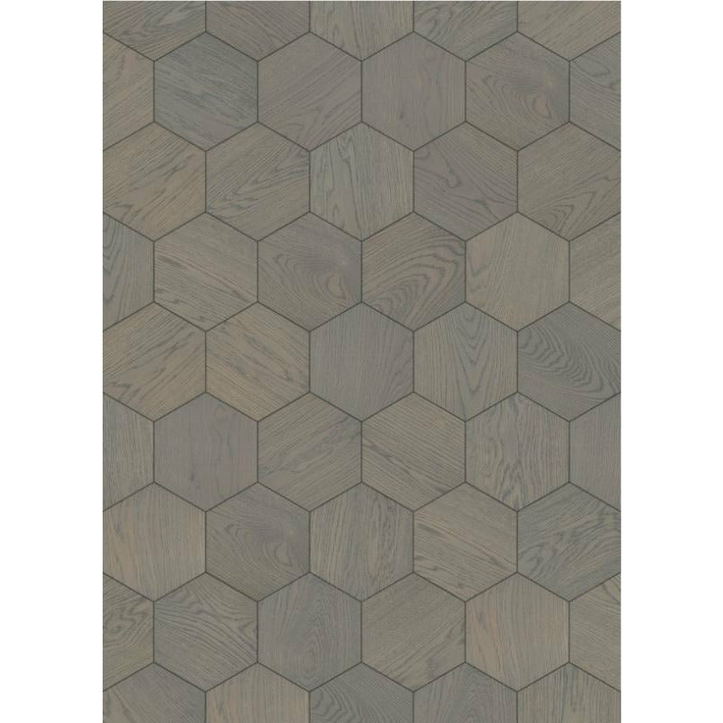 Bisazza Wood Collection, Colours 'Pearl (E)' Hexagonal-9886