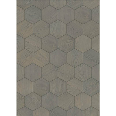 Bisazza Wood Collection, Colours 'Pearl (E)' Hexagonal-9886