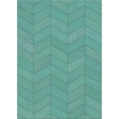 Bisazza Wood Collection, Colours 'Mint (S30-B)' Left Hand Block-10081