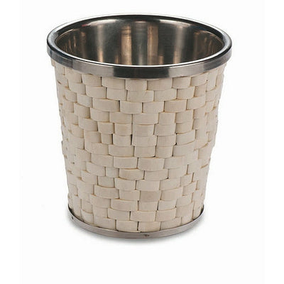 Stainless Steel and Bone Tile Wine Cooler-3455