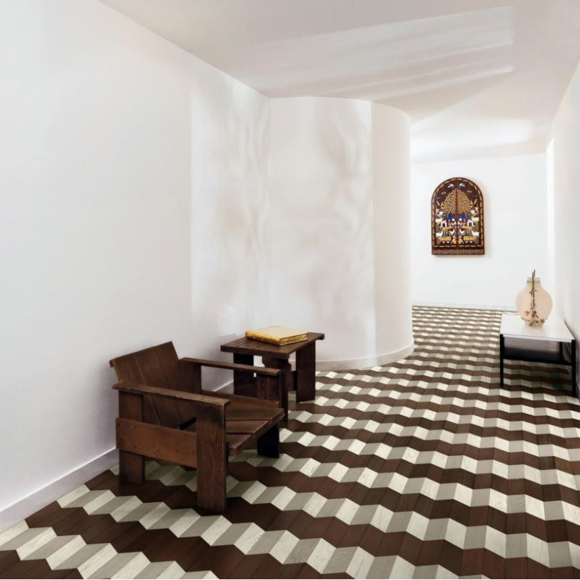 Bisazza Wood Collection, Studio Job 'ZigZag Cuoio' Flooring -10262