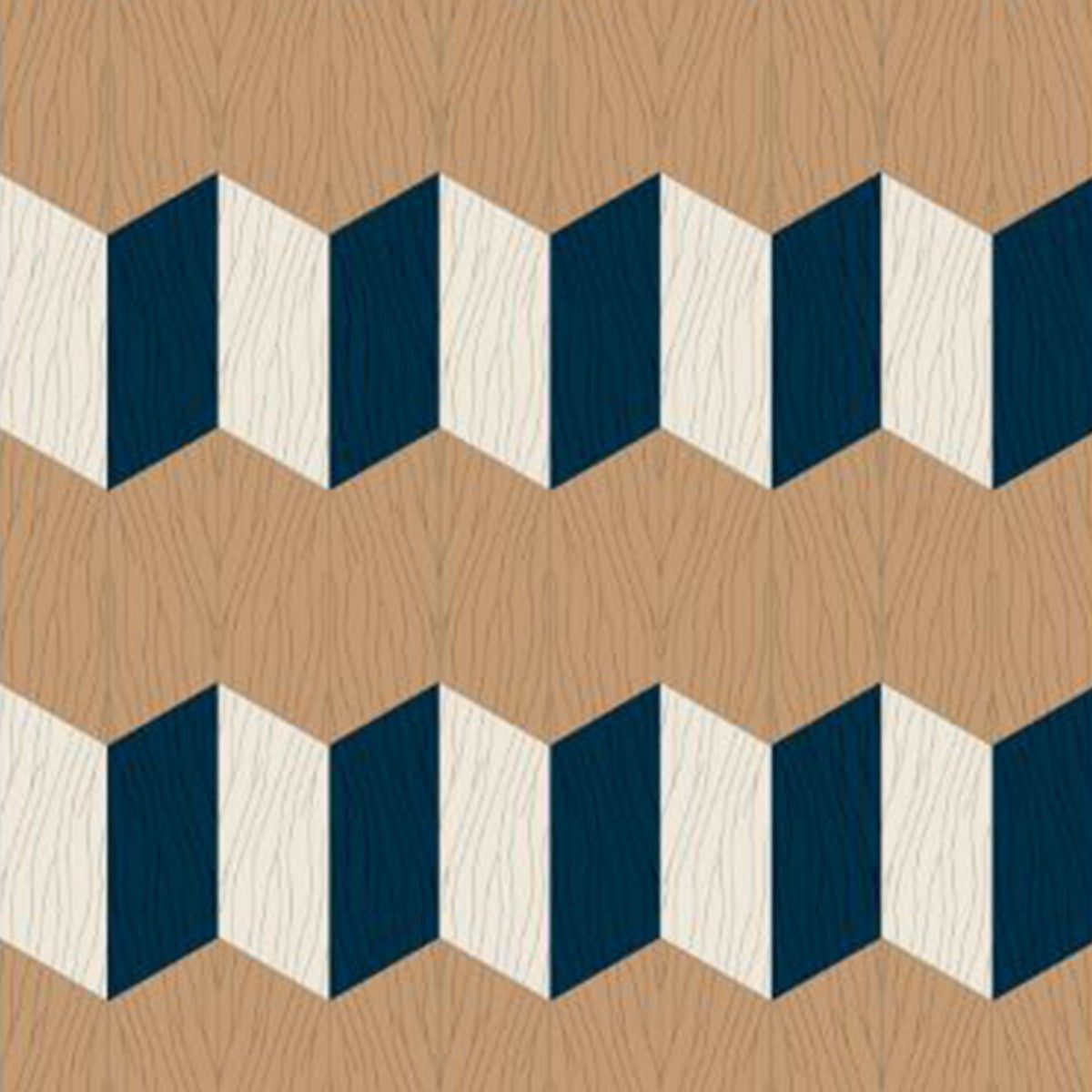 Bisazza Wood Collection, Studio Job 'ZigZag Naturale' Flooring -0